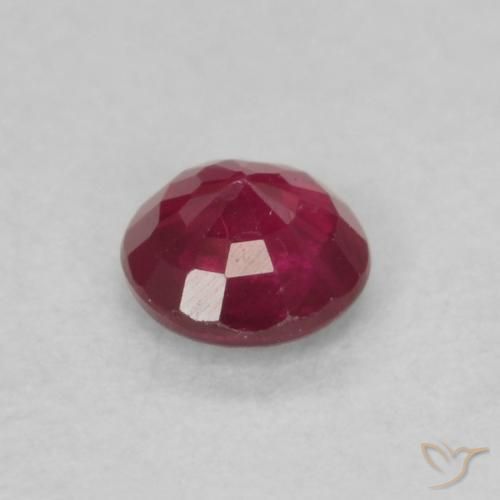 Rubi Medium Dark-Red Natural 0.21ct, Redondo, VS
