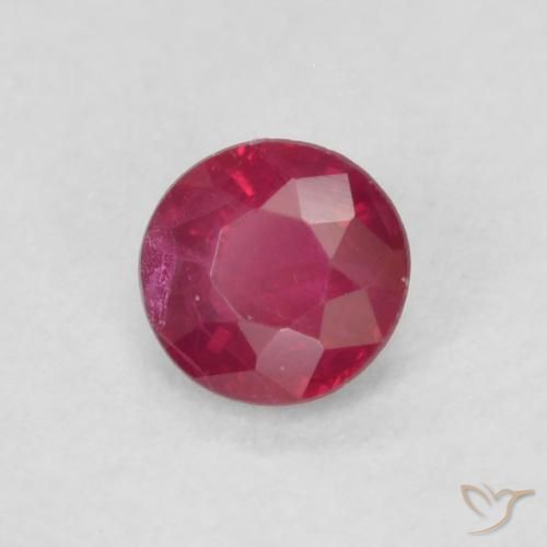 Rubi Jam Red Natural 0.21ct, Redondo, VS