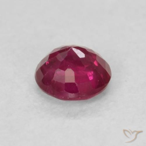 Rubi Medium Dark-Red Natural 0.21ct, Redondo, VS-SI