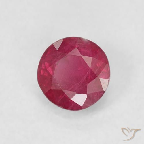 Rubi Jam Red Natural 0.28ct, Redondo, SI-I1