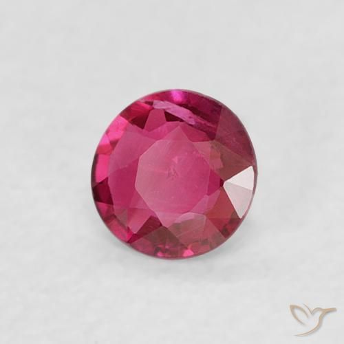 Rubi Medium Dark-Red Natural 0.15ct, Redondo, VS