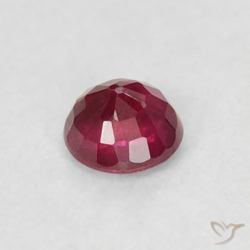 Rubi Medium Dark-Red Natural 0.20ct, Redondo, VS