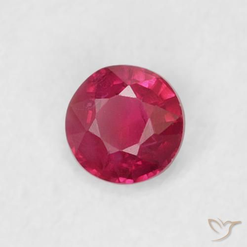 Rubi Jam Red Natural 0.20ct, Redondo, VS