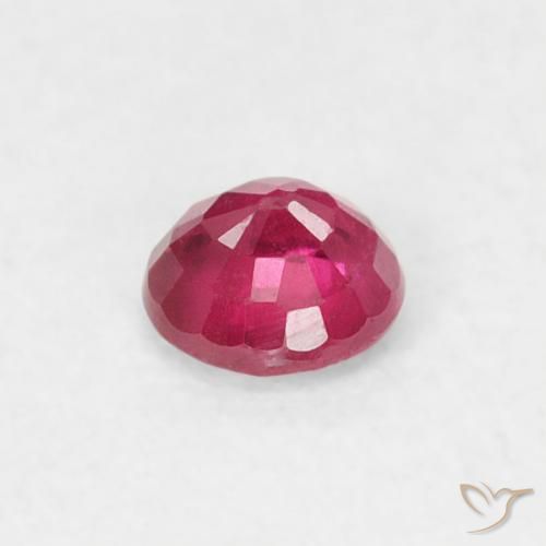 Rubi vermelho médio Natural 0.20ct, Redondo, VS