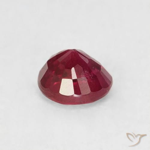 Rubi Carmesim Profundo Natural 0.30ct, Redondo, SI-I1