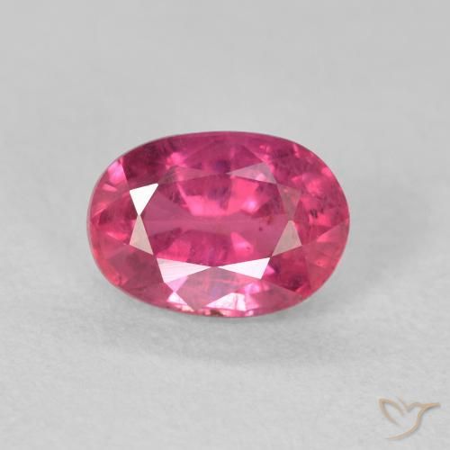 1.28ct Natural Vermelho rosado Rubi, oval, VS