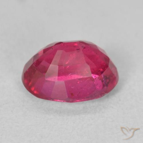 Rubi Luz vermelha Natural 2.11ct, oval, VS
