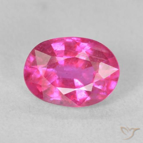 1.68ct Natural Magenta Profundo Rubi, oval, VS