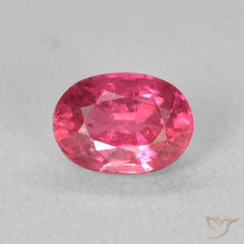 1.27ct Natural Rosa Intenso Rubi, oval, VS