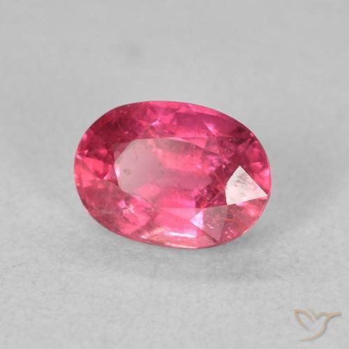 Rubi Rosa Intenso Natural 1.27ct, oval, VS