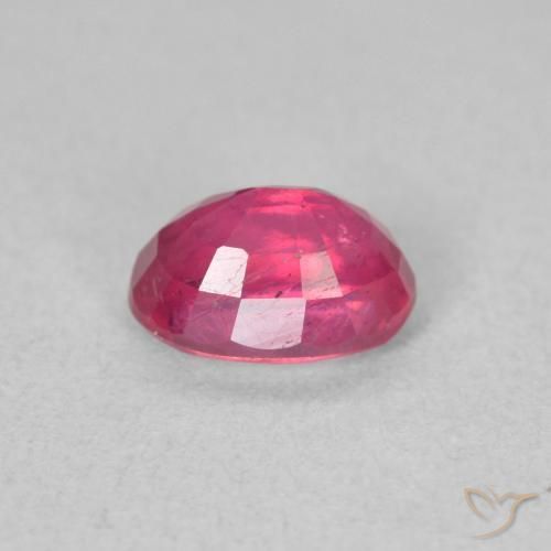 Rubi Medium Dark-Pink Natural 1.34ct, oval, VS