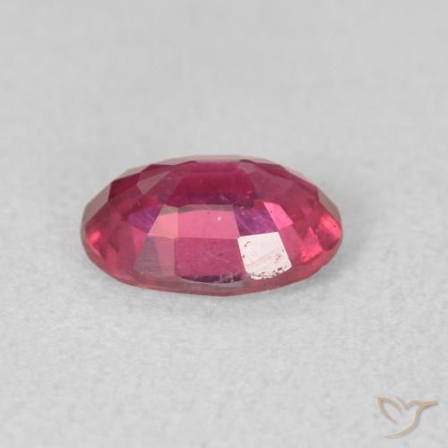 Rubi Luz vermelha Natural 1.02ct, oval, VS