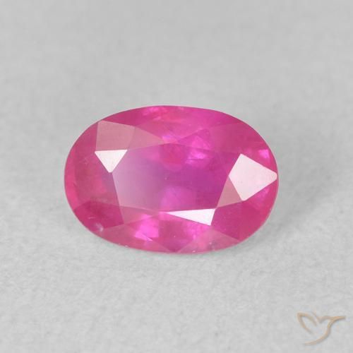 Rubi Magenta Profundo Natural 1.18ct, oval, VS