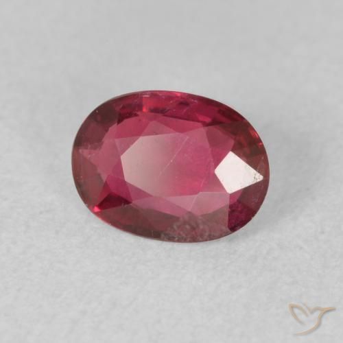 Rubi Jam Red Natural 0.85ct, oval, VS