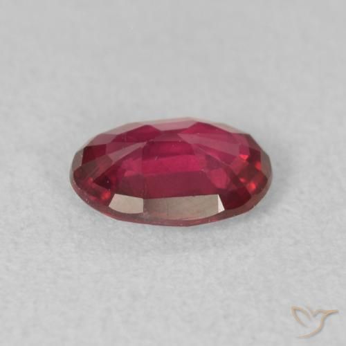 Rubi Jam Red Natural 0.85ct, oval, VS