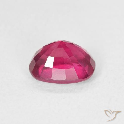 Rubi Luz vermelha Natural 1.29ct, oval, VS