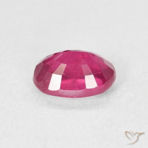 Rubi Luz vermelha Natural 1.29ct, oval, VS