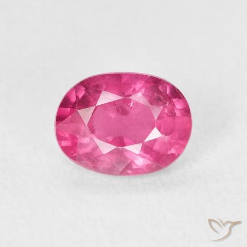 1.20ct Natural Rosa quente Rubi, oval, VS