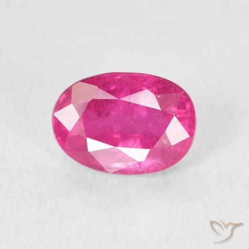 1.42ct Natural Magenta Profundo Rubi, oval, VS