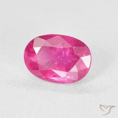 Rubi Magenta Profundo Natural 1.42ct, oval, VS