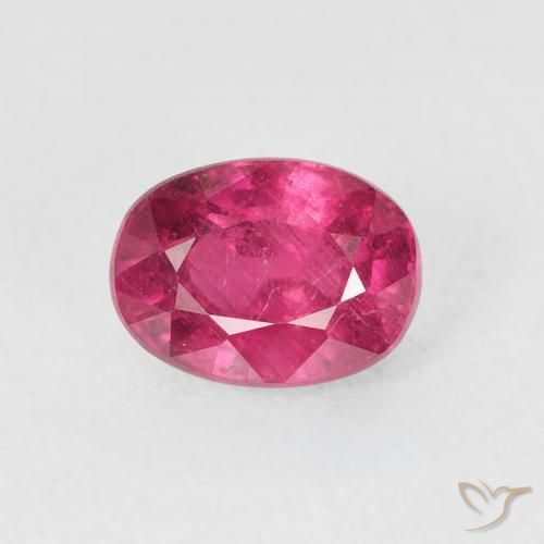 1.59ct Natural Rosa escuro Rubi, oval, VS