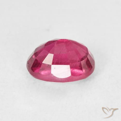 Rubi Rosa escuro Natural 1.59ct, oval, VS