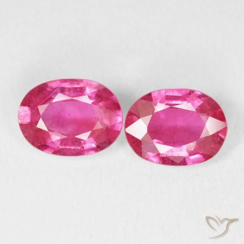 2.94ctw Natural Magenta Profundo Rubi, oval, VS
