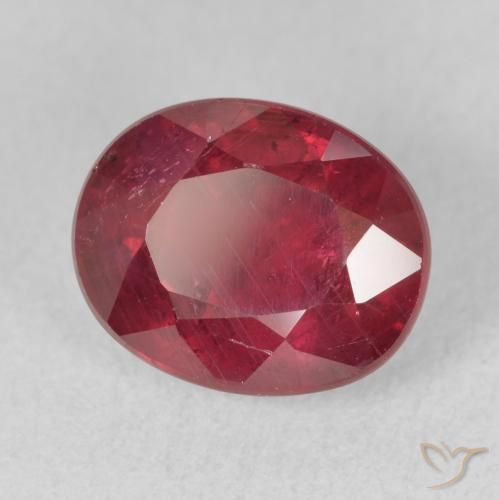 Rubi Carmesim Profundo Natural 4.75ct, oval, VS-SI