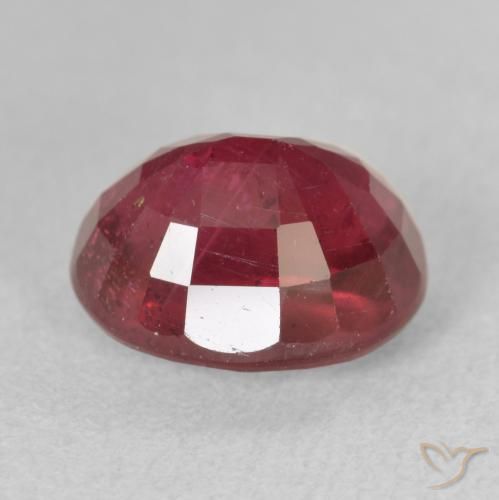 Rubi Carmesim Profundo Natural 4.75ct, oval, VS-SI