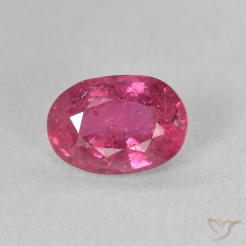 1.72ct Natural Rosa quente Rubi, oval, VS-SI