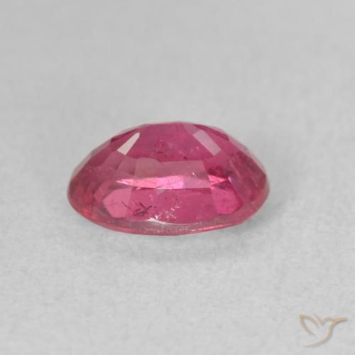 Rubi Rosa quente Natural 1.72ct, oval, VS-SI