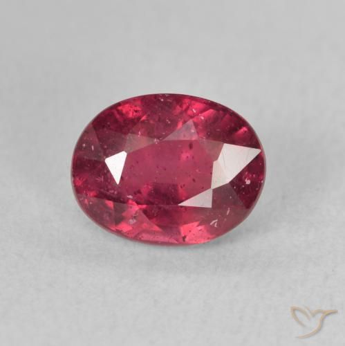 2.10ct Natural Sangue vermelho Rubi, oval, VS-SI