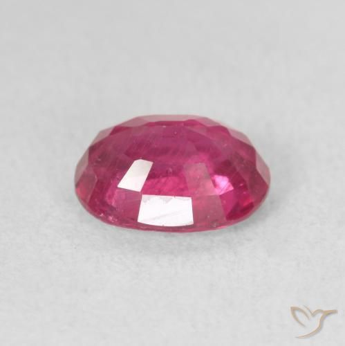 Rubi vermelho médio Natural 1.87ct, oval, VS-SI