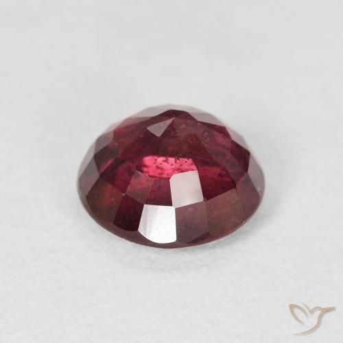 Rubi Vermelho escuro Natural 1.95ct, Redondo, SI-I1