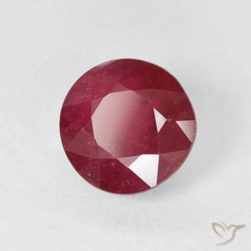 Rubi Carmesim Profundo Natural 1.94ct, Redondo, VS-SI