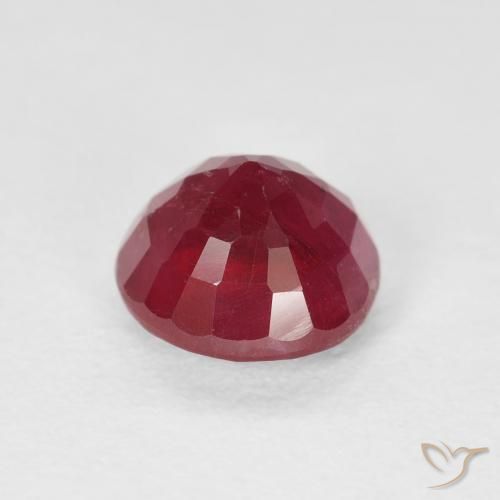 Rubi Carmesim Profundo Natural 1.94ct, Redondo, VS-SI