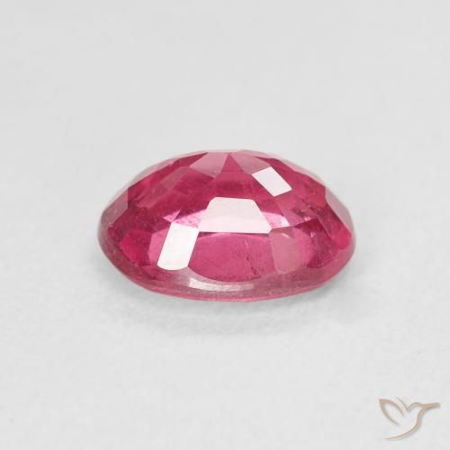 Rubi Vermelho rosado Natural 1.88ct, oval, VS-SI