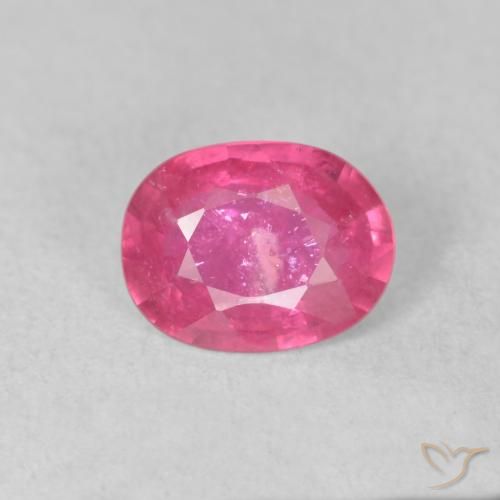 1.47ct Natural Magenta Profundo Rubi, oval, VS-SI