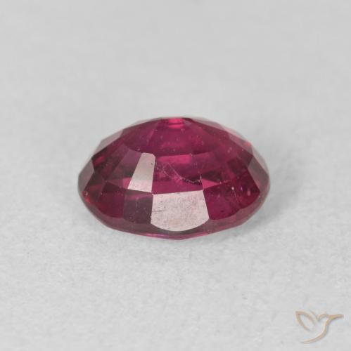 Rubi Vermelho rosado Natural 2.10ct, oval, VS-SI