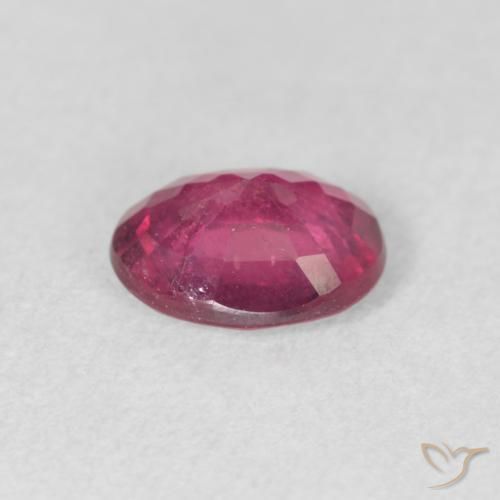 Rubi Vermelho rosado Natural 1.68ct, oval, VS-SI