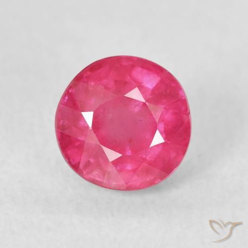 1.79ct Natural rosa médio Rubi, Redondo, VS-SI