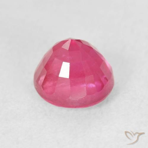 Rubi rosa médio Natural 1.79ct, Redondo, VS-SI