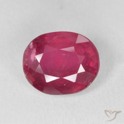 3.36ct Natural Carmesim Profundo Rubi, oval, VS-SI