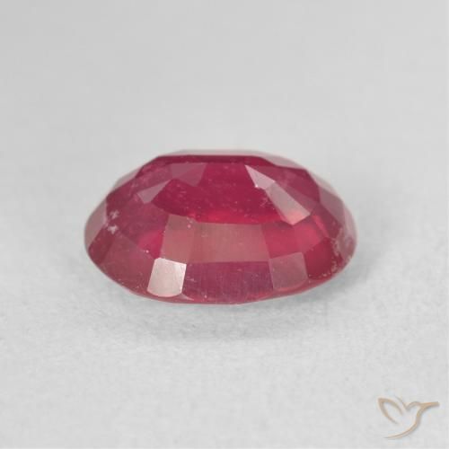 Rubi Carmesim Profundo Natural 3.36ct, oval, VS-SI