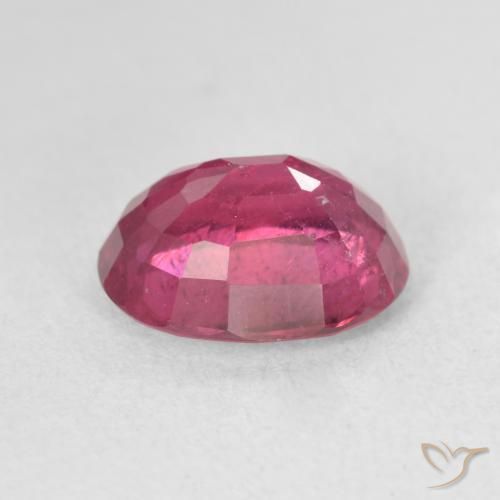 Rubi Luz vermelha Natural 3.59ct, oval, VS-SI