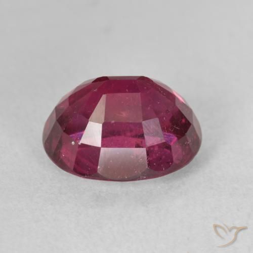 Rubi vermelho médio Natural 4.54ct, oval, VS-SI