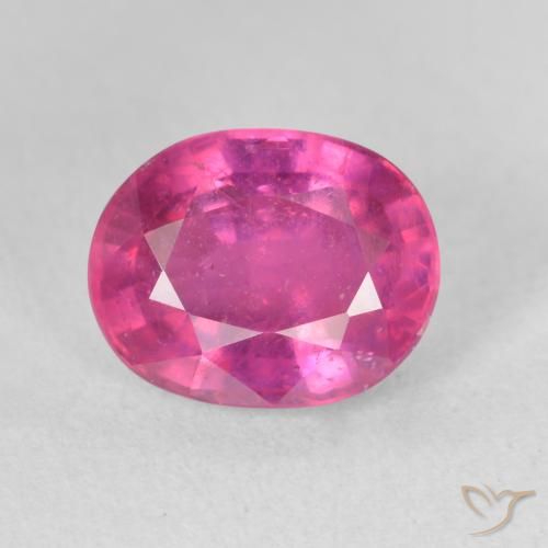 3.90ct Natural Magenta Profundo Rubi, oval, VS-SI