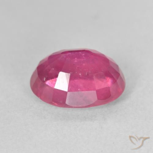 Rubi Magenta Profundo Natural 3.90ct, oval, VS-SI