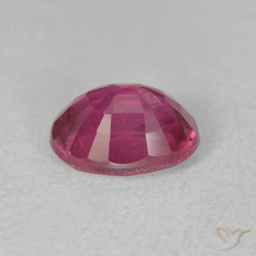 Rubi Luz vermelha Natural 1.96ct, oval, VS-SI