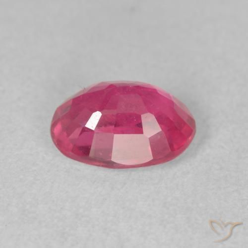Rubi rosa médio Natural 1.76ct, oval, VS-SI